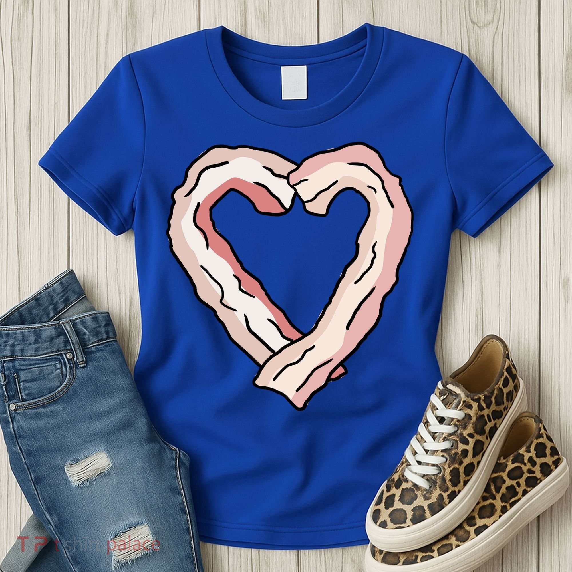 Bacon Heart Women's T-Shirt