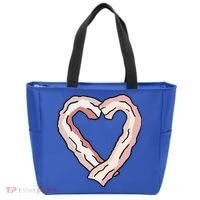 Bacon Heart Tote Bag thumb 0