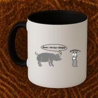 Bacon, I Am Your Father! No! Funny Pig Bacon Lover Coffee Mug thumb 2