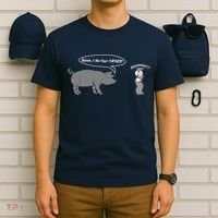 Bacon, I Am Your Father! No! Funny Pig Bacon Lover T-Shirt thumb 6