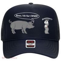 Bacon, I Am Your Father! No! Funny Pig Bacon Lover Hat thumb 0