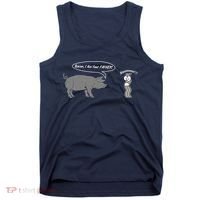Bacon, I Am Your Father! No! Funny Pig Bacon Lover Tank Top thumb 0