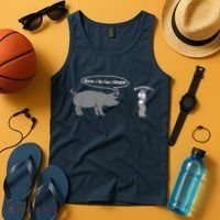 Bacon, I Am Your Father! No! Funny Pig Bacon Lover Tank Top thumb 4