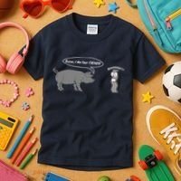Bacon, I Am Your Father! No! Funny Pig Bacon Lover Kids T-Shirt thumb 3