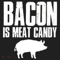 Bacon Is Meat Candy Women's Sweatshirt thumb 2