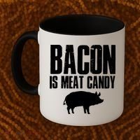 Bacon Is Meat Candy Coffee Mug thumb 2