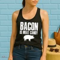 Bacon Is Meat Candy Women's Tank Top thumb 2