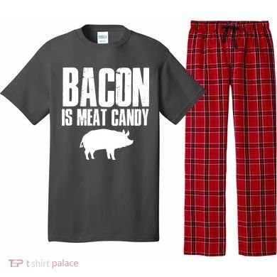 Bacon Is Meat Candy Pajama Set