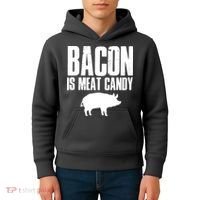Bacon Is Meat Candy Kids Hoodie thumb 4