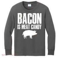 Bacon Is Meat Candy Kids Long Sleeve Shirt thumb 0