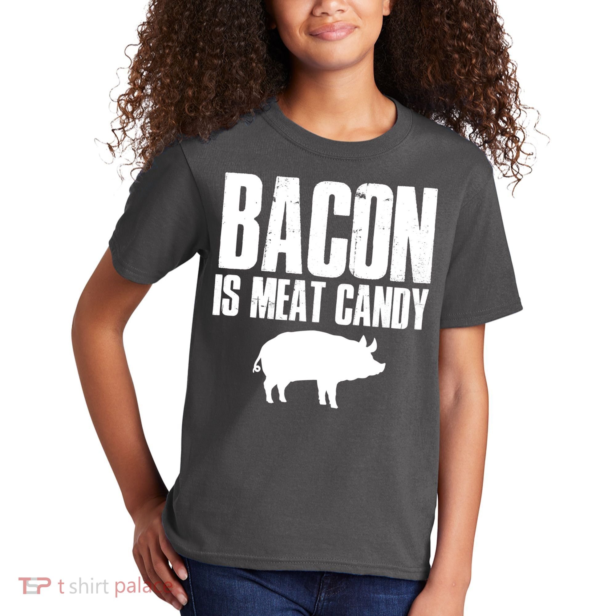 Bacon Is Meat Candy Kids T-Shirt