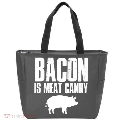 Bacon Is Meat Candy Tote Bag