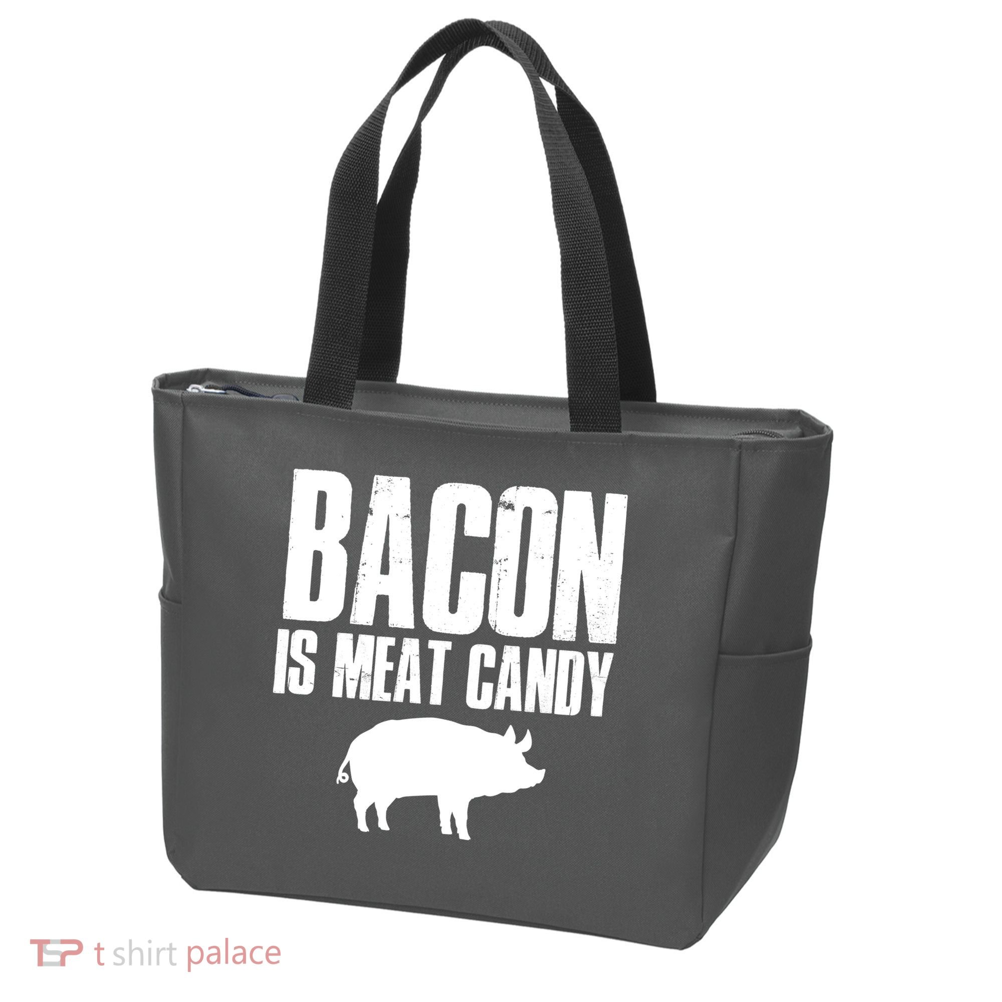 Bacon Is Meat Candy Tote Bag