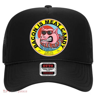 Bacon Is Meat Candy Pig Funny Hat