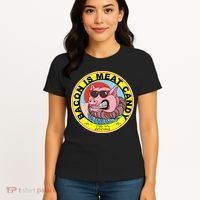 Bacon Is Meat Candy Pig Funny Women's T-Shirt thumb 4