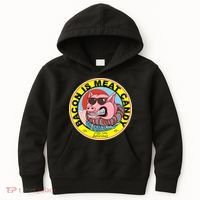 Bacon Is Meat Candy Pig Funny Kids Hoodie thumb 0