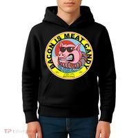 Bacon Is Meat Candy Pig Funny Kids Hoodie thumb 4