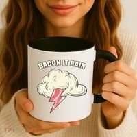 Bacon It Rain Coffee Mug thumb 3