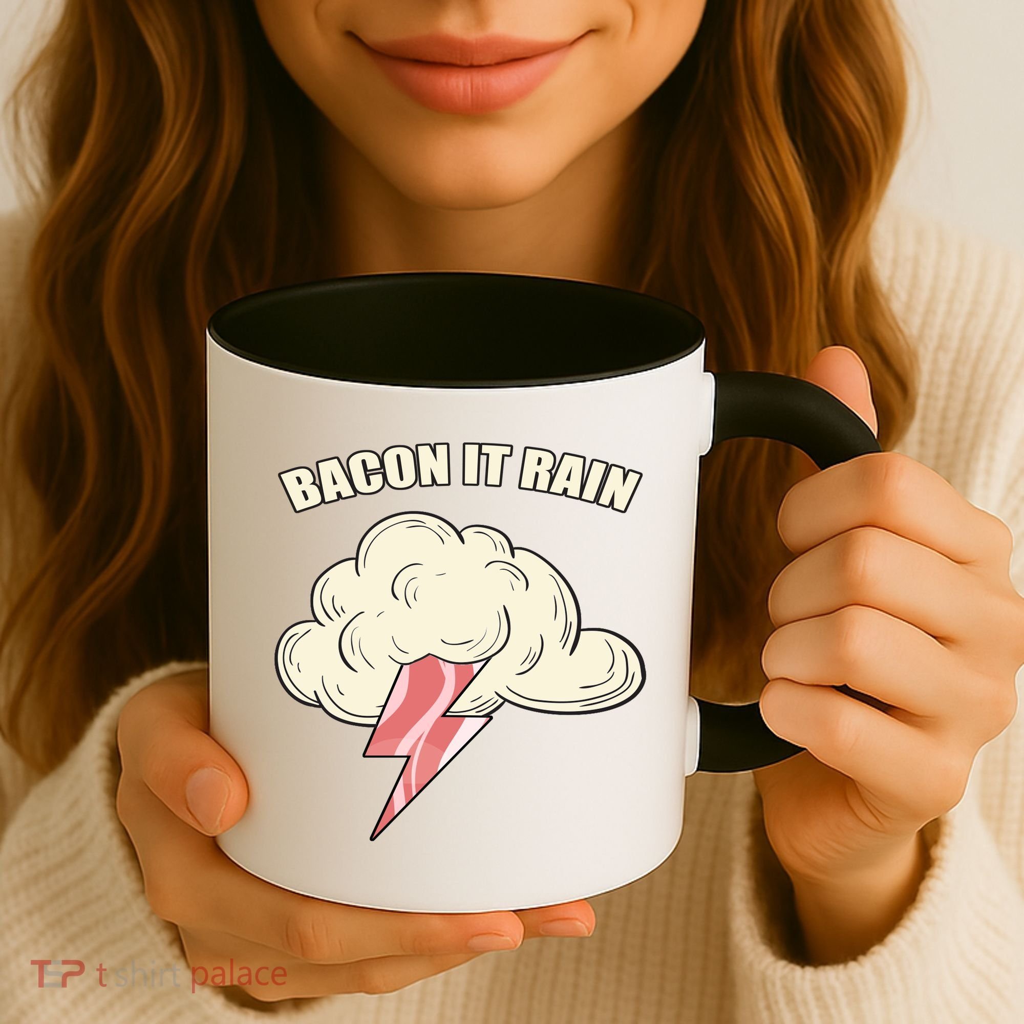 Bacon It Rain Coffee Mug