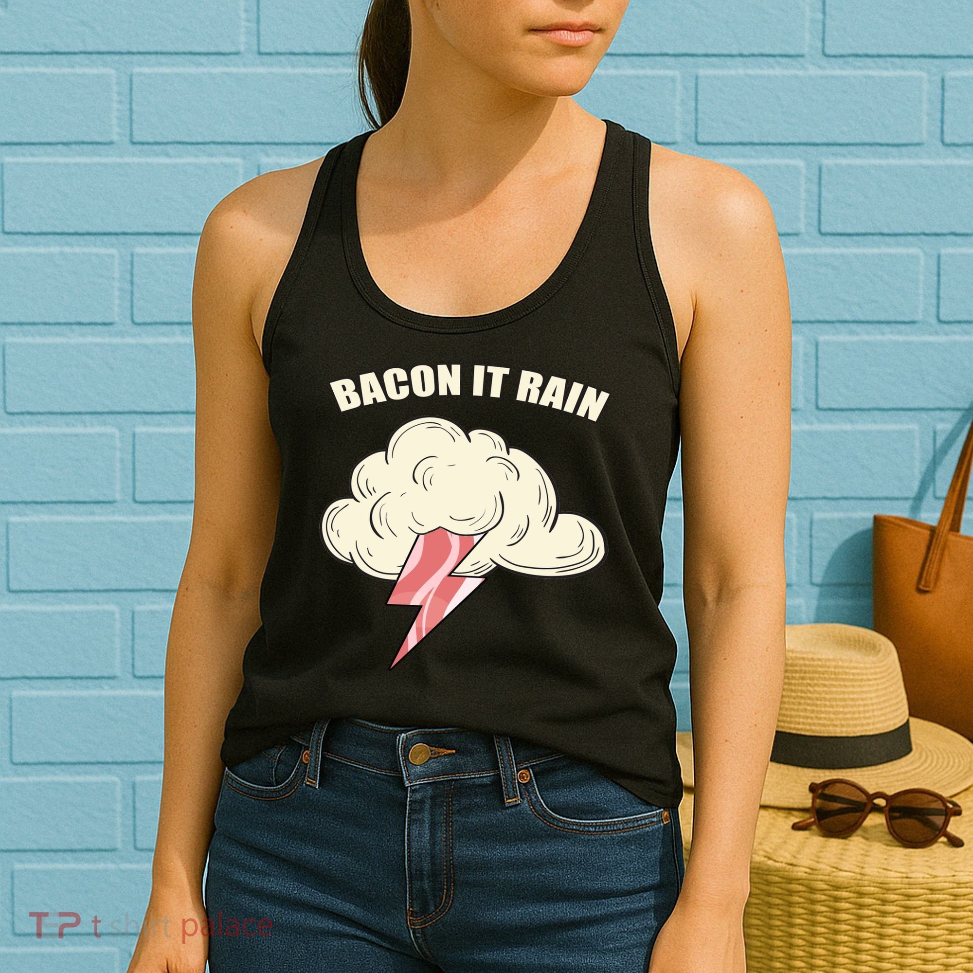 Bacon It Rain Women's Tank Top