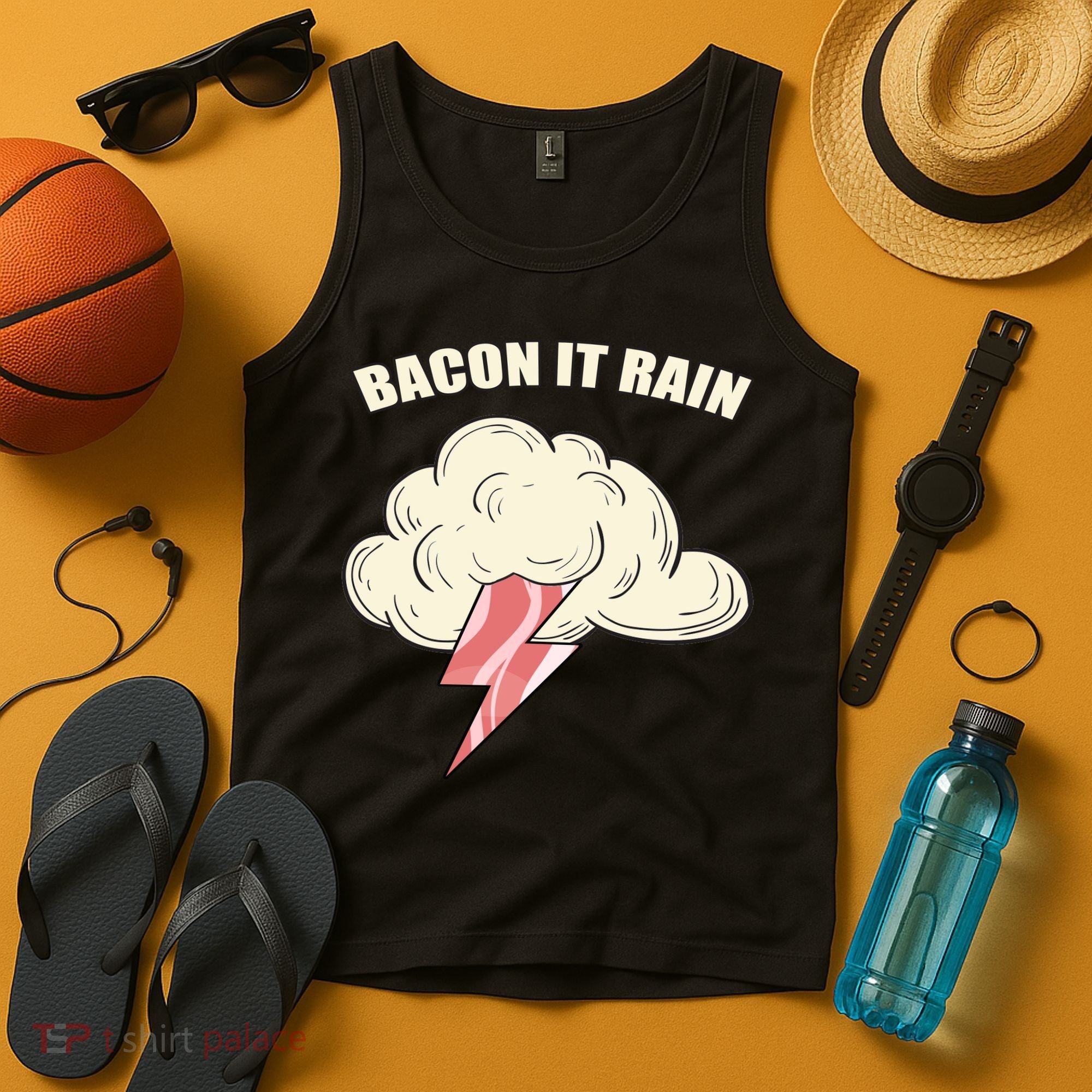 Bacon It Rain Tank Top