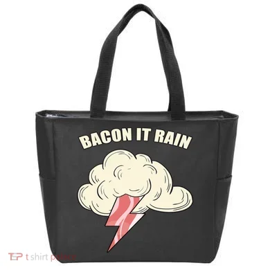 Bacon It Rain Tote Bag