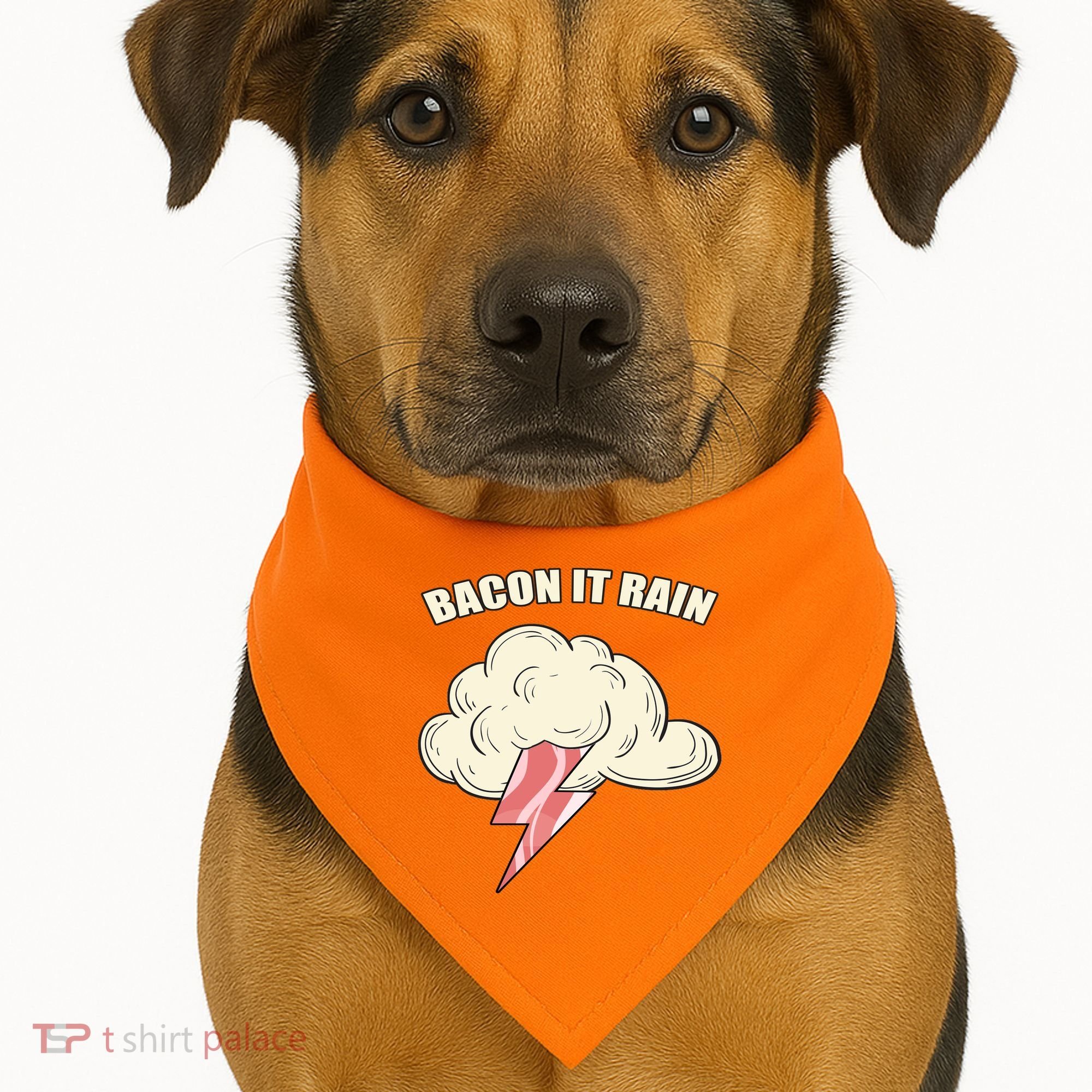 Bacon It Rain USA-Made Doggie Bandana