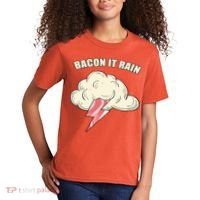 Bacon It Rain Kids T-Shirt thumb 2
