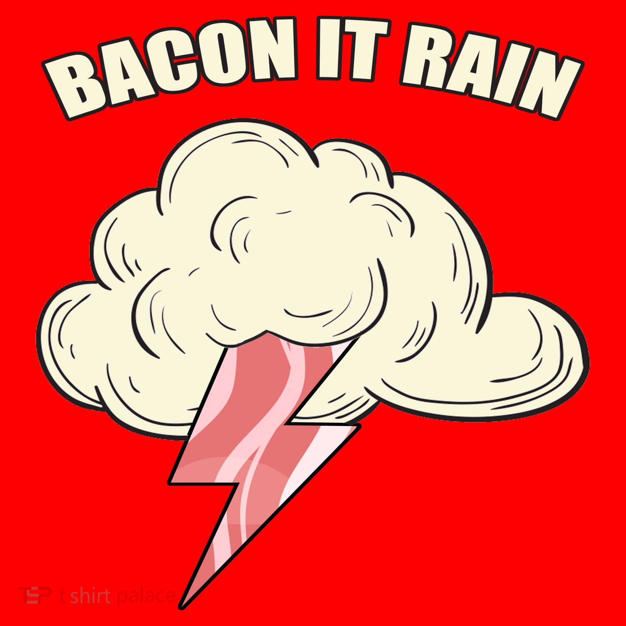 Bacon It Rain Santa Hat