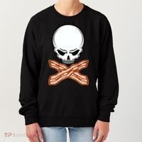 Bacon Skull Women's Sweatshirt thumb 0