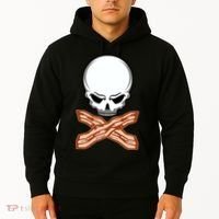 Bacon Skull Hoodie thumb 2