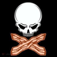 Bacon Skull Hoodie thumb 7