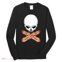 Bacon Skull Long Sleeve Shirt thumb 0