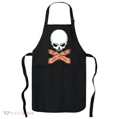 Bacon Skull Apron