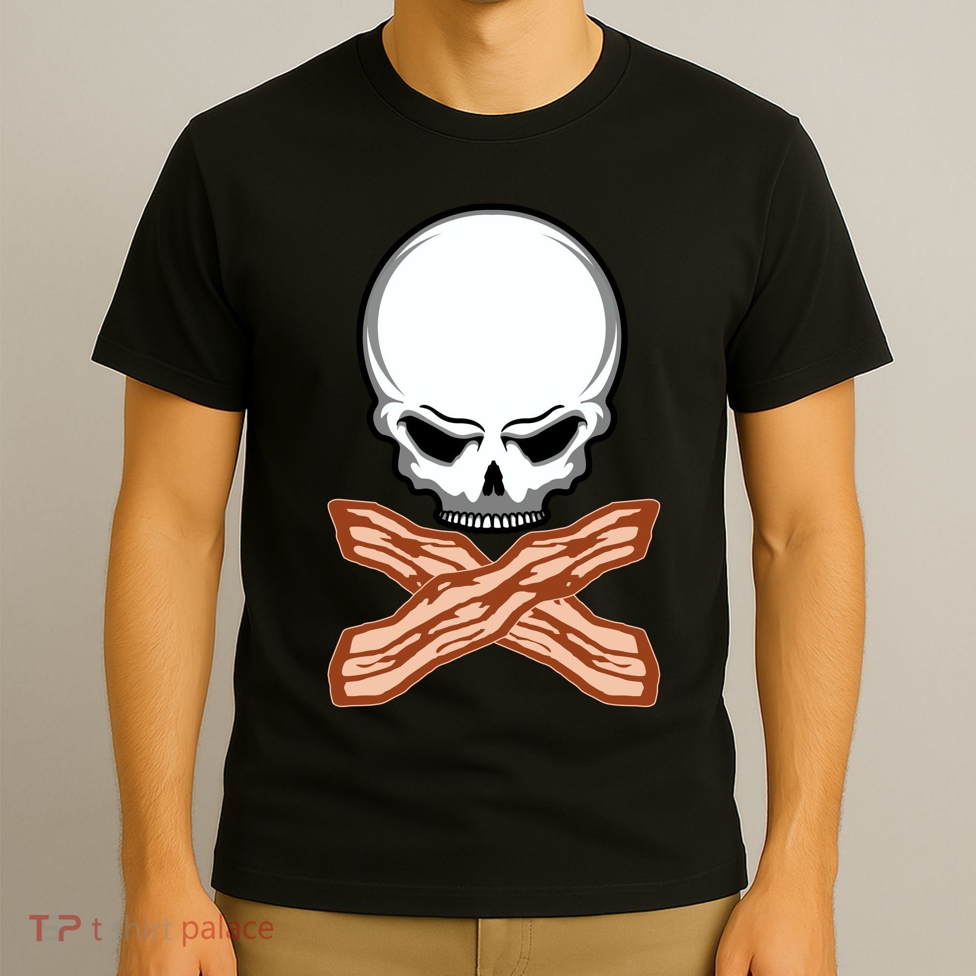 Bacon Skull T-Shirt