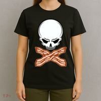 Bacon Skull T-Shirt thumb 4