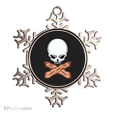 Bacon Skull Ornament