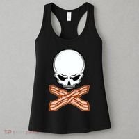 Bacon Skull Women's Tank Top thumb 3