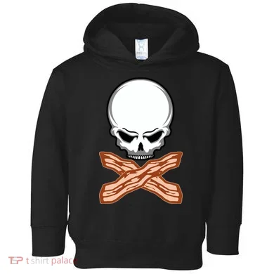 Bacon Skull Toddler Hoodie
