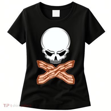Bacon Skull Women's T-Shirt