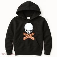 Bacon Skull Kids Hoodie thumb 0