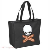 Bacon Skull Tote Bag thumb 2