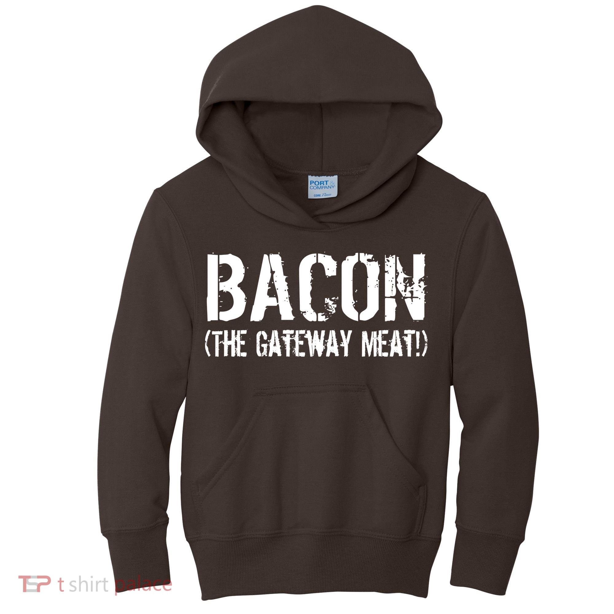 Bacon The Gateway Meat Kids Hoodie
