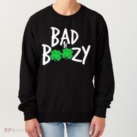 Bad and Boozy Irish Beer Women's Sweatshirt thumb 0