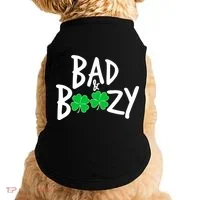 Bad and Boozy Irish Beer Doggie Tank thumb 0