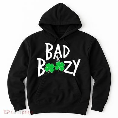 Bad and Boozy Irish Beer Hoodie