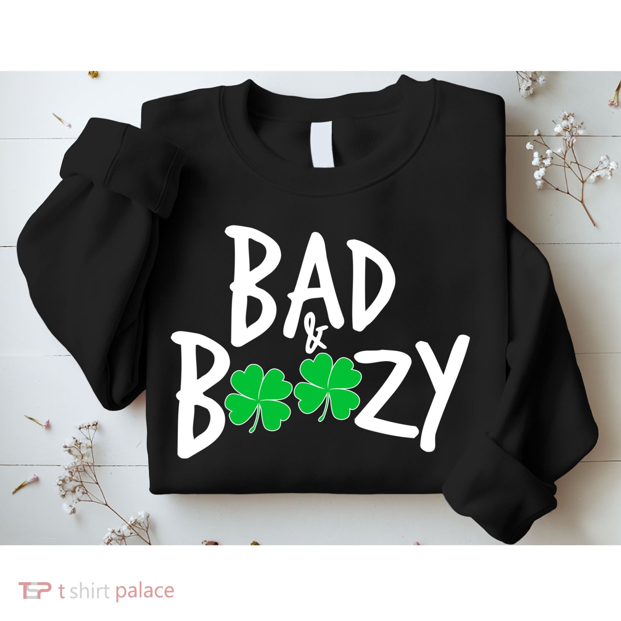 Bad and Boozy Irish Beer Sweatshirt