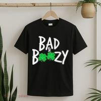 Bad and Boozy Irish Beer T-Shirt thumb 2