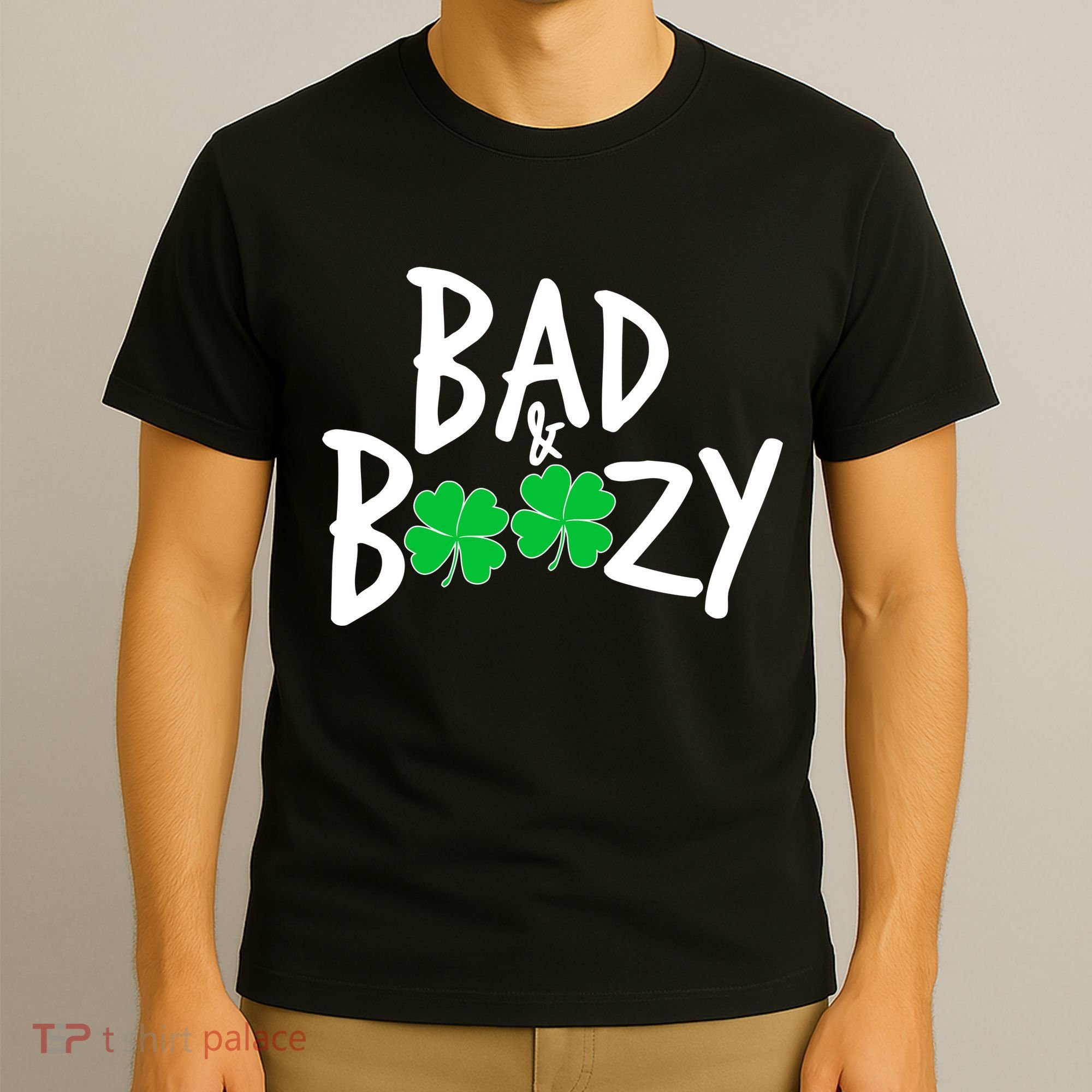 Bad and Boozy Irish Beer T-Shirt