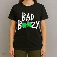 Bad and Boozy Irish Beer T-Shirt thumb 4
